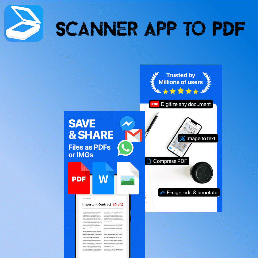 Top Best CamScanner Mobile Scanning Apps
