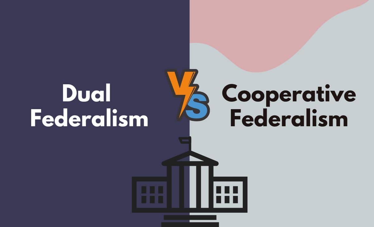 Difference Between Dual Federalism and Cooperative Federalism